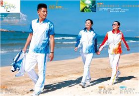夏天女装运动服套装图片