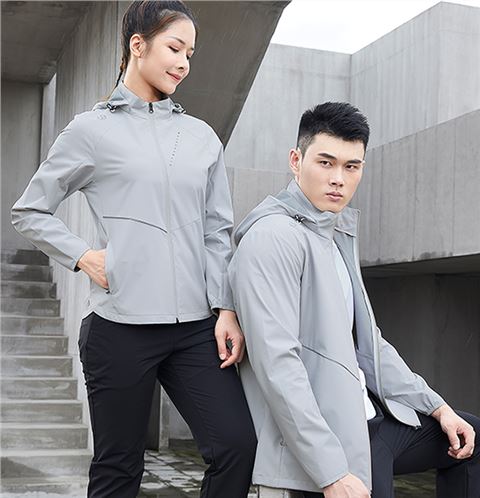 企业活动服装益达风衣定制定做生产厂家26671/26672