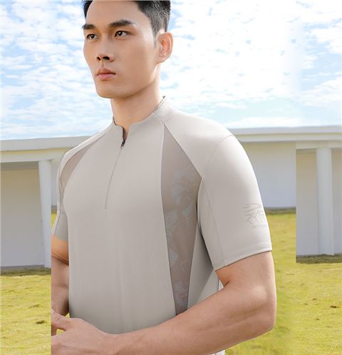 中华立领T恤