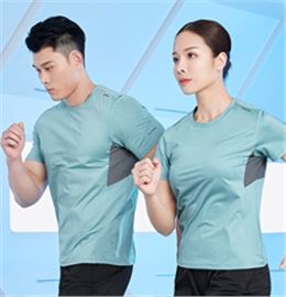 益达圆领短袖速干运动t恤供应商883127/883128